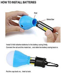 Doukey LED Camping Light [2 Pack or 4 Pack] Portable LED Tent Lantern 4 Modes for Backpacking Camping Hiking Fishing Emergency Light Battery Powered Lamp for Outdoor and Indoor