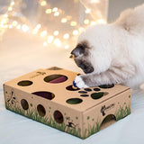 Cat Amazing – Best Cat Toy Ever! Interactive Treat Maze & Puzzle Feeder for Cats