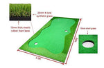 77tech Golf Putting Green System Professional Practice Large Indoor/Outdoor Challenging Putter Made of Waterproof Rubber Base Golf Training Mat Aid Equipment