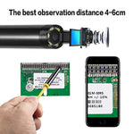 WiFi Endoscope,Wireless Borescope Waterproof 2.0 Megapixels HD Camera with 3.8M Yellow Snake wire with Micro USB,OTG Function for Android,IOS Smartphone,iPad,Samsung Pad,Tablet PC,Laptop