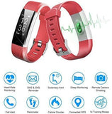 LETSCOM Fitness Tracker HR, Activity Tracker Watch with Heart Rate Monitor, Waterproof Smart Fitness Band with Step Counter, Calorie Counter, Pedometer Watch for Kids Women and Men