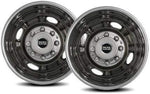 Pacific Dualies 38-1608 Polished 16 Inch 8 Lug Stainless Steel Wheel Simulator Kit for 1974-2000 Chevy GMC 3500, 1974-1998 Ford F350, 2008-2019 Ford E350/E450 Van, 1974-1999 Dodge Ram 3500