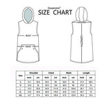Daupanzees Mens Workout Hooded Tank Tops Sleeveless Gym Hoodies with Kanga Pocket Cool and Muscle Cut