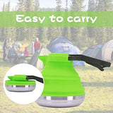 Collapsible Camping Kettle for Hiking, Travel & Outdoors 42 Ounce Capacity