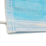 100pcs Thick Disposable Anti-Dust Face Mask with Earloop for Nail Salons, Occupational, Construction, Paint, Gardening(Light Blue) by Deals Care