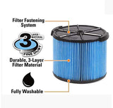 Ximoon filter replace RIDGID VF3500 3-Layer Wet/Dry Vacuum Dust Filter for RIDGID WD4050 3 to 4.5 Gallon Vacuums