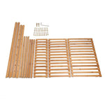 Ogori Bamboo Wood Ladder Plant Stand 3-Tier Foldable Organizer Flower Display Shelf Rack for Home Patio Lawn Garden Balcony Holder