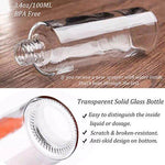Olive Oil Sprayer, Spray Bottle, Portable Oil Dispenser, Oil Mister for BBQ, Salad, Baking, Roasting, Grilling, Frying, Glass Bottle, FDA Approved, 3.4-Ounce Capacity, Including Free Tube Brush