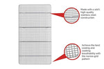 Baking Rack, Cooling Rack, 14" X 20" Stainless Steel 304 Grade Roasting Rack - Heavy Duty Oven Safe, Commercial Quality Cooling Racks For Baking (14" X 20")