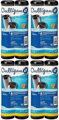 Culligan D-10A 2PK Carb Filtration Replacement Cartridge, D-10A, Gray