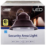 Feit Electric  LED Black Lantern, Security Outdoor Light, 2700K