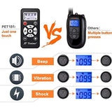 A+ Trainer 800 Yards Range Remote Dog Training Collar,(5 Years Warranty) Rechargeable and Waterproof Dog Shock Collar with Beep, Vibration and Shock Dog Collar for Small, Medium and Large Dogs