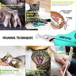 Updated 2019 Version Cat Nail Clippers and Trimmer - Professional Pet Nail Clippers and Claw Trimmer – Best Cat Claw Clippers for Bunny Rabbit Puppy Kitten Ferret Kitty and Small Animals - Sharp, Safe