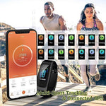 Updated 2019 Version High-End Fitness Tracker HR, Activity Trackers Health Exercise Watch with Heart Rate and Sleep Monitor, Smart Band Calorie Counter, Step Counter, Pedometer Walking for Men & Women