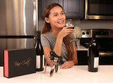Rabbit Wine Bottle Opener | Uncork Wine Bottles with Ease | Stylish Ergonomic Design, Spiral Corkscrew with Foil Cutter | Luxurious Black Gift Box Set | The Ultimate Kitchen and Bar Utensil by Vino Culto