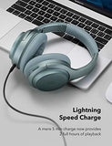 TaoTronics Active Noise Cancelling Headphones [2019 Upgrade] Bluetooth Headphones Soundsurge 60 Over Ear Headphones Sound Deep Bass, Quick Charge, 30 Hours Playtime for Travel Work TV PC Cellphone