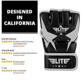 Elite Sports MMA UFC Gloves for Men, Women, and Kids, Best Mixed Martial Arts Sparring Training Grappling Fighting Gloves