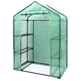 Ohuhu Small Walk-in Plants Greenhouse, 3-Tier 6-Shelf Stands Garden Green House, 56.3"x 28.7"x 76.7"