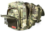 NOEBY Sports Shoulder Bag Portable Tackle Storage Hunter Fishing Hiking Hunting Camping Cycling Mountaineering Tackle Backpack Cross Body Messenger Sling Bags