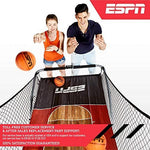 ESPN EZ Fold Indoor Basketball Game for 2 Players with LED Scoring and Arcade Sounds (6-Piece Set)