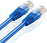 TNP Cat6 Ethernet Patch Cable (10 Feet) - Professional Gold Plated Snagless RJ45 Connector Computer Networking LAN Wire Cord Plug Premium Shielded Twisted Pair (White)