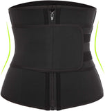 KIWI RATA Neoprene Sauna Waist Trainer Corset Sweat Belt for Women Weight Loss Compression Trimmer Workout Fitness