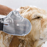 Parateck Dog Grooming Glove Shedding Brush Mitt Deshedding for Labrador Shepherd Bulldog Golden Retriever Beagles Yorkshire Terrier