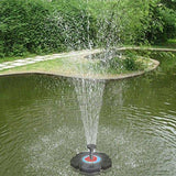 Flantor Solar Power Pump, Rose Bird bath Fountain Pump Brushless Pump for Garden and Patio Watering (Black) Quantity remaining