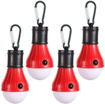 Doukey LED Camping Light [2 Pack or 4 Pack] Portable LED Tent Lantern 4 Modes for Backpacking Camping Hiking Fishing Emergency Light Battery Powered Lamp for Outdoor and Indoor