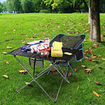 G4Free Ultralight Folding Camping Table Portable Compact Roll Up Camp Tables with Carrying Bag for Outdoor Camping Hiking Picnic