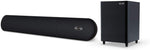 Soundbar, MEGACRA 80 Watts TV Sound Bar Home Theater Speaker with Dual Connection Way, Bluetooth 5.0, Movie/Music/Dialogue Audio Mode, Enhanced Bass Technology, Bass Adjustable, Wall Mountable