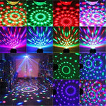 Sound Activated Party Lights with Remote Control Dj Lighting, RBG Disco Ball, Strobe Lamp 7 Modes Stage Par Light