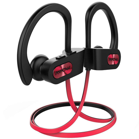 Mpow Flame Bluetooth Headphones Waterproof IPX7, Wireless Earbuds Sport, Richer Bass HiFi Stereo in-Ear Earphones w/Mic, Case, 7-9 Hrs Playback Noise Cancelling Headsets (Comfy & Fast Pairing)