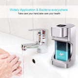 Hanamichi Soap Dispenser, Touchless High Capacity Automatic Soap Dispenser Equipped w/Infrared Motion Sensor Upgraded Waterproof Base for Bathroom & Kitchen