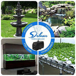 Simple Deluxe 400 GPH UL Listed Submersible Pump with 15' Cord, Water Pump for Fish Tank, Hydroponics, Aquaponics, Fountains, Ponds, Statuary, Aquariums & Inline