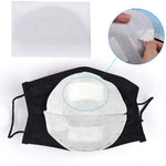 50Pcs Disposable Face Ma-sks Filter Pad 3-Layers Breathable Filter Protective Filter Mouth Ma-sk Replacement Pad for Adult Kid by ISAMANNER