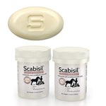 3 PACK- 10% Sulfur Soap + (2) 10% Scabisil Sulfur Ointment ! ZERO PEG