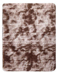 ACTCUT Super Soft Indoor Modern Shag Area Silky Smooth Fur Rugs Fluffy Rugs Anti-Skid Shaggy Area Rug Dining Room Home Bedroom Carpet Floor Mat 4- Feet by 5- Feet (Grey)