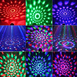 [2-Pack] Sound Activated Party Lights with Remote Control Dj Lighting, RGB Disco Ball Light, Strobe Lamp 7 Modes Stage Par Light