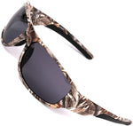 MOTELAN Polarized Outdoor Sports Sunglasses Tr90 Camo Frame for Men Women Driving Fishing Hunting Reduce Glare