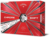 Callaway Golf Chrome Soft Truvis Golf Balls, (One Dozen)