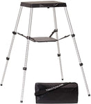 Visual Apex Portable Projector Table Stand with Shelf & Projector Carry Bag, Adjustable 18.5” to 44” high