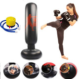 CRRD Punching Heavy Bag,Inflatable Punching Bag Freestanding Fitness Punching Boxing Bag for Kids and Adults Boxing Target Bag