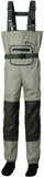 8 Fans Men’s Fishing Chest Waders 3-Ply Durable Breathable and Waterproof with Neoprene Stocking Foot Insulated Fishing Chest Waders, for Duck Hunting, Fly Fishing, A Mesh Storage Bag Included