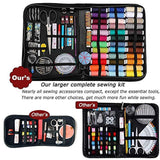 Sewing Kits for Adults Travel Sewing Kit, SAKEYR 183 Premium Sewing Supplies with Buttons/Needle/38 XL Thread/Scissors etc, Large Basic Sewing Kit for College Student/Kids/Beginners/Men/Women