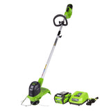 Greenworks 40V Cordless String Trimmer & Blower Combo Pack STBA40B210