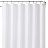 TreeLen Hotel Collection Shower Curtain Liner, Eco-Friendly PEVA Plastic 10Gauge 72" x 72" Shower Curtain Liner with Magnets, Weighted,Waterproof, White