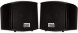 Acoustic Audio AA321B Mountable Indoor Speakers 400 Watts Black Bookshelf Pair