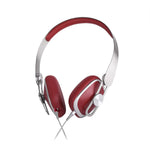 Moshi Avanti C On-Ear Headphones with USB Type-C, 24-bit/96 kHz, Class G Amplifier [Carrying Case Included], Burgundy Red