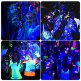9 LED Black Light, Gohyo 27W LED UV Bar Glow in the Dark Party Supplies for Christmas Blacklight Party Birthday Wedding Stage Lighting, Material Metal Iron